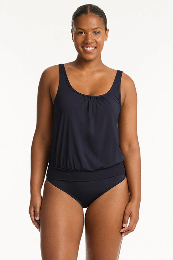 Sea Level Essentials Blouson Tank Top